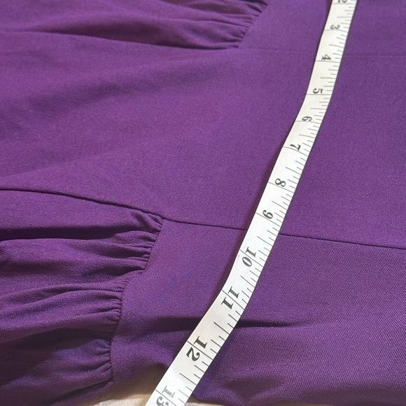 Allegra K Vibrant Purple Dress Size M - Picture 5 of 6
